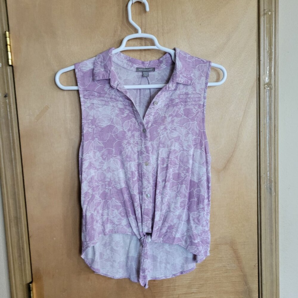 Peace & Pearls Blouse  Womens XL